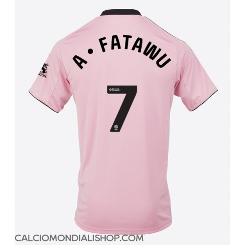 Maglie da calcio Leicester City Issahaku Fatawu #7 Terza Maglia 2025-26 Manica Corta